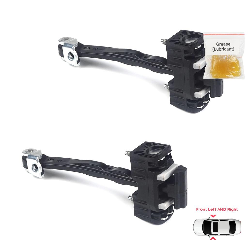 EDP725-1 2 Pieces Front Door Hinge Stop Check Strap Limiter for Vauxhall Opel Insignia A 5160264 