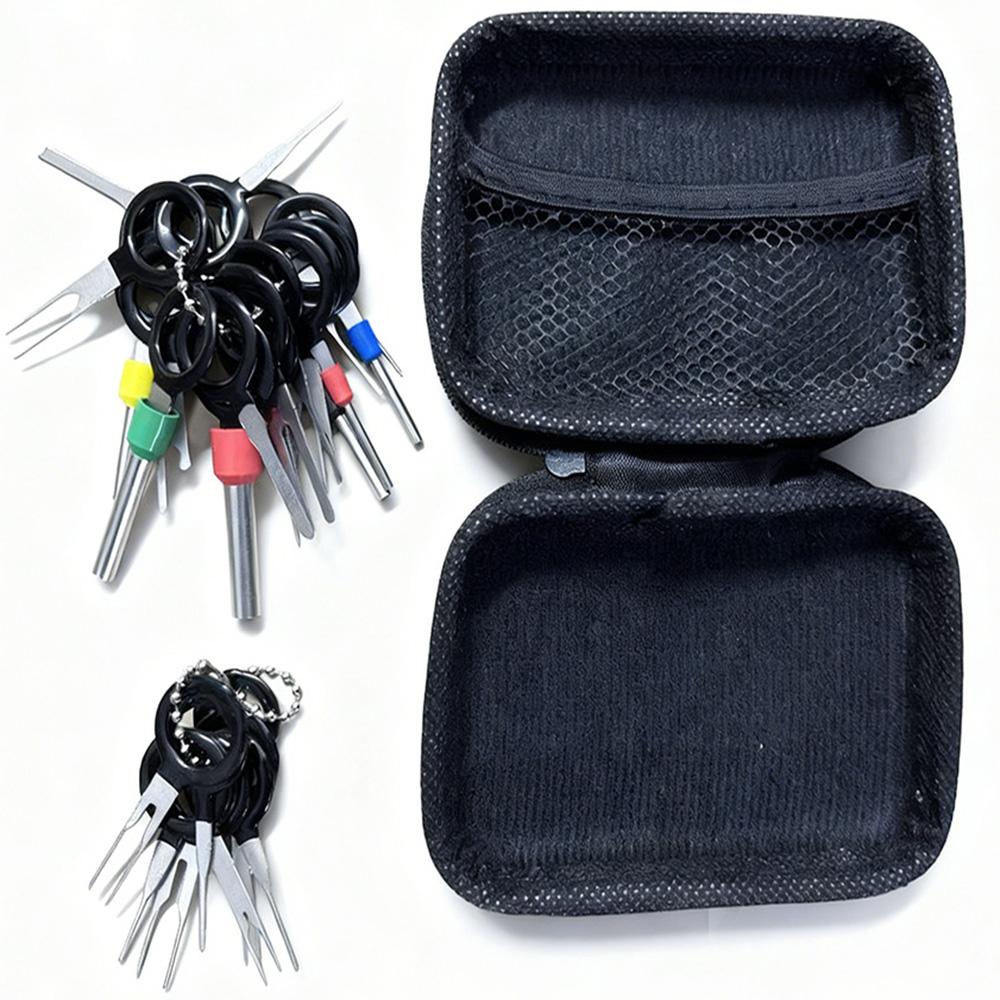 41/26Pcs Car Terminal Removal Tool Set Key Pin Car Electrical Wire Crimp Connector Extractor Kit Accessories