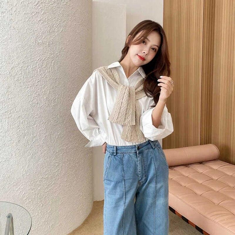 Şal cu glugă tricotat, eşarfă de modă dulce, în aer liber, caldă, confortabilă, de culoare solidă, accesorii tricotate pentru umeri, toamnă iarnă