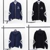Cross25SS Unisex Autumn/Winter Embossed Knit Zipper Cardigan Hoodie