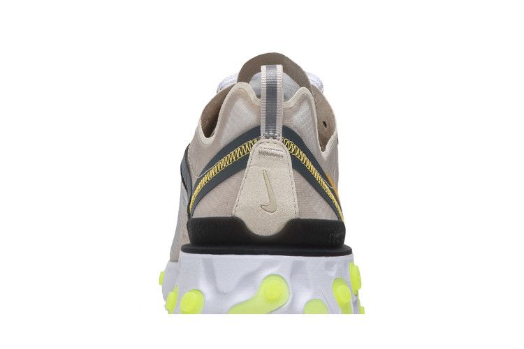 Men's Sneakers Nike React Element 87 Light Orewood Brown Light Orewood Brown/Laser Orange-Volt Glow