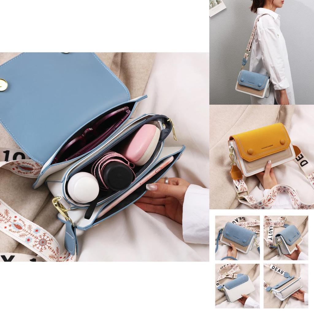 Small Square Pu Shoulder Bag In Multiple Colors For Everyday Use