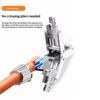 1Pc Cat7 Cat6A Cat8 Rj45 Connector Tool-Free Zinc Alloy Shielded Ethernet Termination Plugs