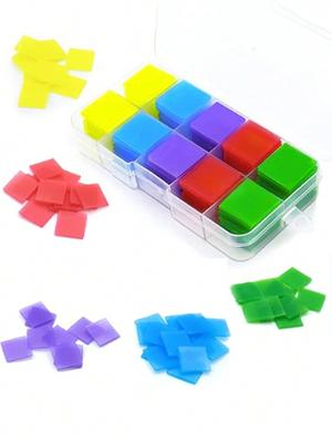 100pcs Diamond Painting DIY Clay Set 5 Color Band Storage Box Suitable for 5D Diamond Painting Art Lovers with A Basic Painting Tool Kit for Beginners