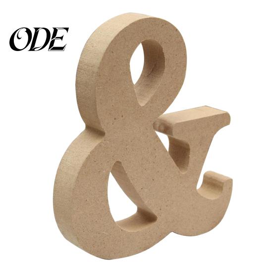 Freistehende A-Z Holz Holzbuchstaben Alphabet Hängende Hochzeit Heim Party Deko