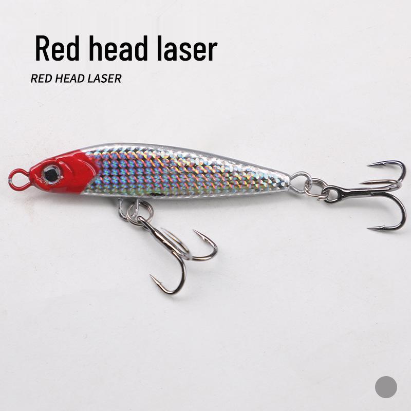 

Бионическая железная пластина-приманка: Дальнобойная плавающая блесна с тройниками для пресноводной и морской рыбалки 10g + Reinforced No.12 Treble Hook