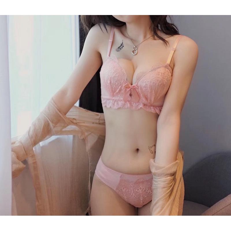 Women's Wirefree Push Up Bra with Side Support - Small Bust, Thickened for Autumn/Winter