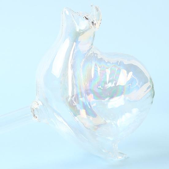 Yousheng Iridescent Self Watering Bulbs Snail Design Glass Plant Watering Globes Planter Insert Automatic Watering Device for Indoor Potted Plants