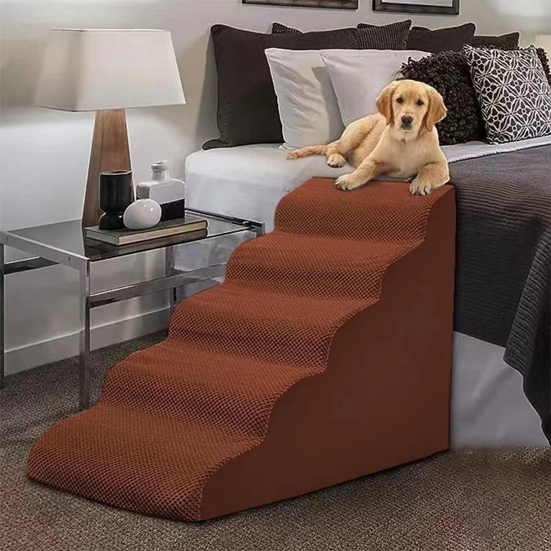 Αντιολισθητικά Σκαλοπάτια για Κατοικίδια: Πλενόμενη Σκάλα για Σκύλους και Γάτες για Δίπλα στο Κρεβάτι ή τον Καναπέ