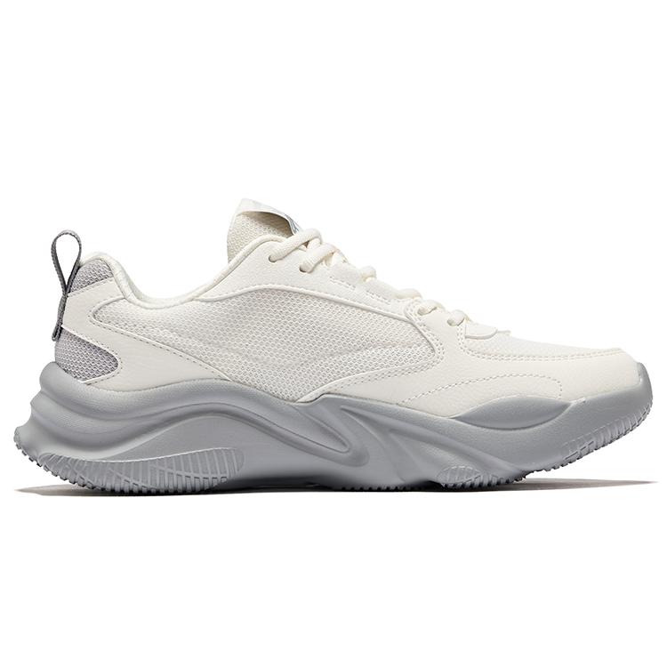 Erke Aowu Retro Comfortable Resilient Wear-Resistant Breathable Low-Top Casual Shoes Women Sneakers 52125102510-001