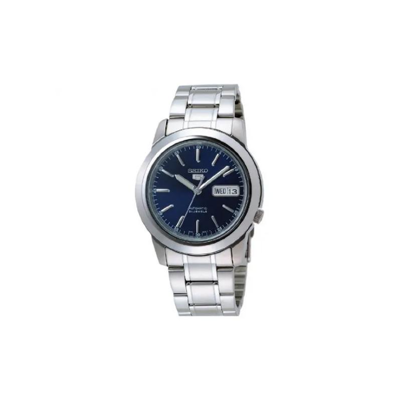 SEIKO Automatic Steel Strap men s watch blue dial Snke51k1 синий