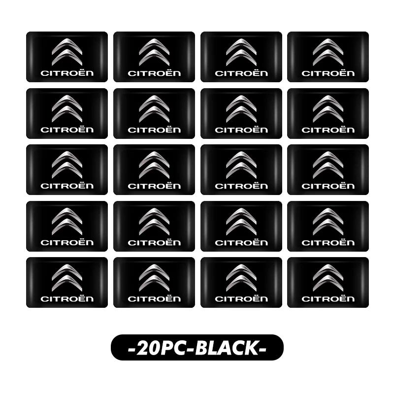 POOR1 Car Decorative Sticker Interior Badge Styling Decals Accessories For Citroen C5 C1 C2 C6 C4L DS3 DS4 DS5 C-Elysee Grand Berlingo