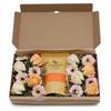 Bath Salts And Soap Flowers Set, 17 Pieces