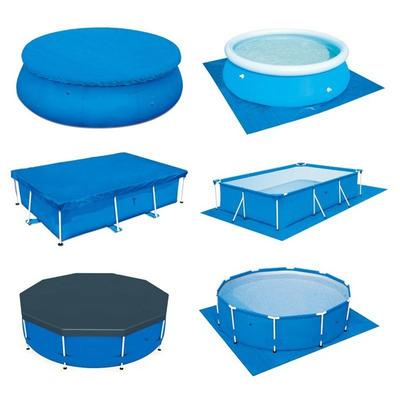 Piscine familiale gonflable Tissu tissé PE Accumulation de débris