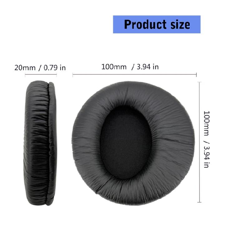 1 Pair Replacement Ear Pad for MDR-XD200 XD150 RF985R 970R 960R 925R On-Ear Headphone Soft Ear Cushion Foam Cover