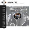 For Harley Sportster 883 Low Xl883L 2005-2009 Fuel Tank Cover Cap Sportster 1200 Xl1200C Iron 1200 Xl1200Ns Iron 883 Xl883N