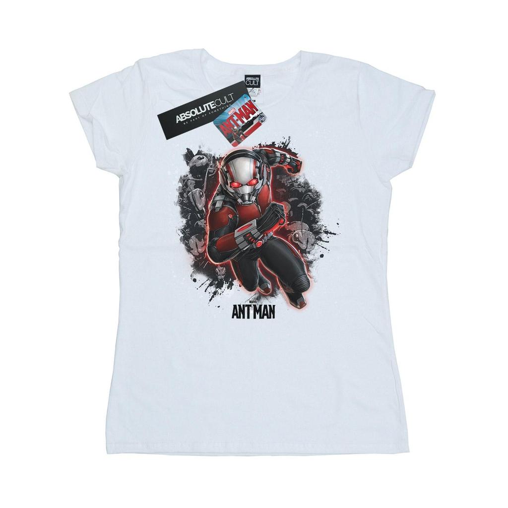 Marvel Womens/Ladies Ant-Man Ants Running Cotton T-Shirt