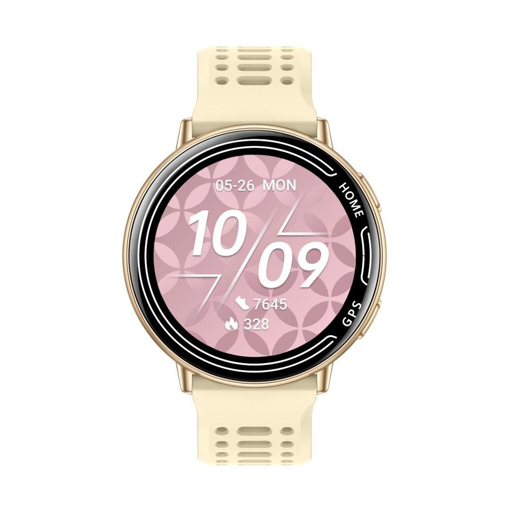 Rainbuvvy KC100 GPS Smartwatch 1.39inch 360x360 BT5.3 Bluetooth Call 1ATM Waterproof 230mAh Android Smart Bracelet Women Sports Watch