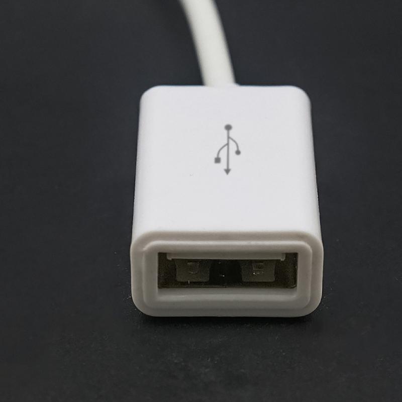 3.5mm AUX Stereo Plugs to USB Converter Aux Cable Cord For Car MP3 Speaker