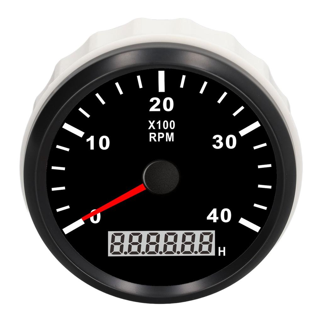 Cheap 85mm/3.35in Tachometer Gauge 3000RPM IP67 Waterproof Tacho Gauge