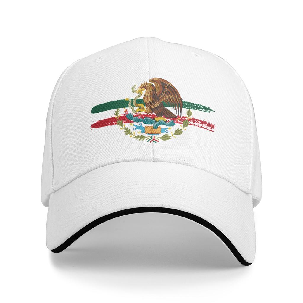 Custom Mexican Proud Mexico Flag Baseball Cap Hip Hop Unisex WoUnisexs Adjustable  Dad Hat Autumn Snapback Hats
