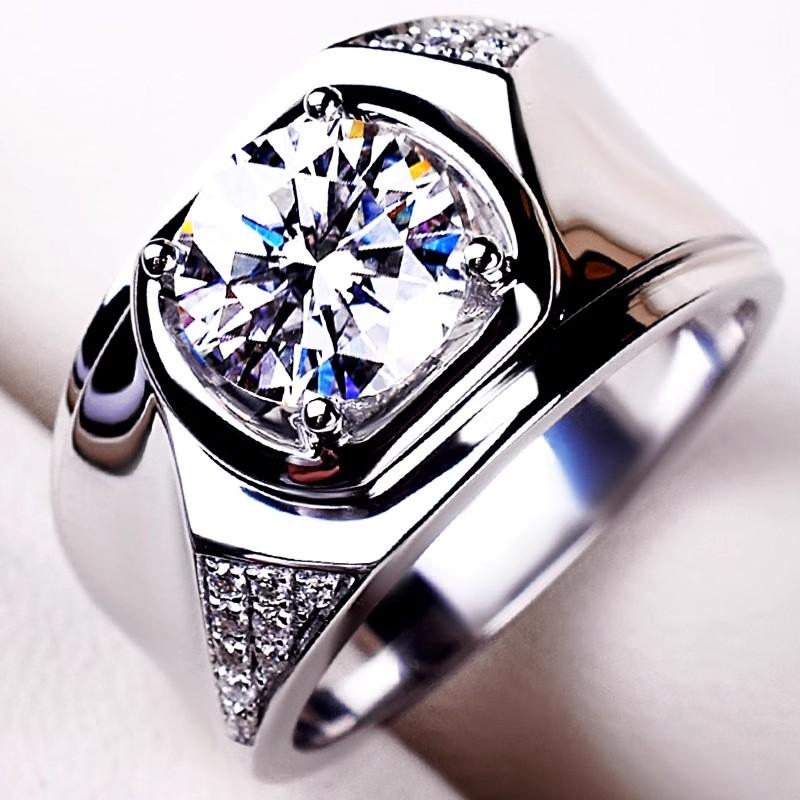 

Huitan Trendy Wedding Rings for Women Copper Color Crystal AA Cubic Zirconia Engagement Proposal Rings New Female Luxury Zircon 6