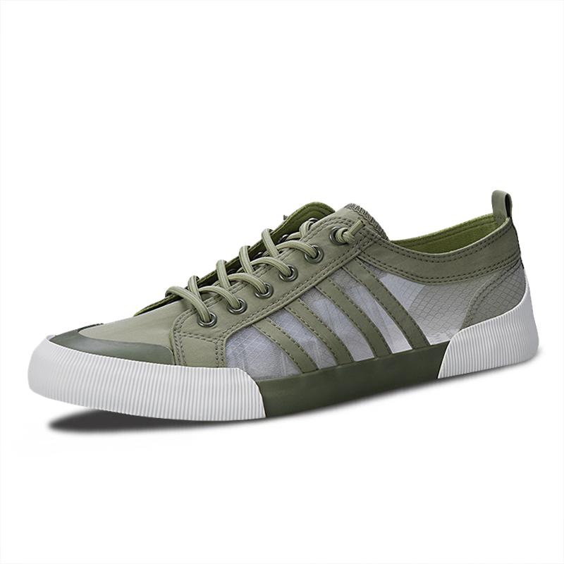 Summer Hollow Versatile Men's Casual Shoes Comfortable Light Flat Shoes Men Sneakers Low Skate Shoes For Men Zapatillas Hombre