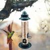 Plastic Bird Feeder Automatic Bird Feeding Bowl Bird Hanging Food Dispenser  Outdoor