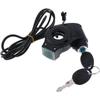 Electric Bicycle Thumb Throttle Voltmeter Digital with Key Lock E-Bike Finger Thumb Throttle Voltage Display Switch Power