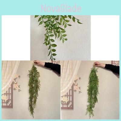 Artificial Greenery Wall Hanging Plant With Realistic Foliage For Home Decor And Events