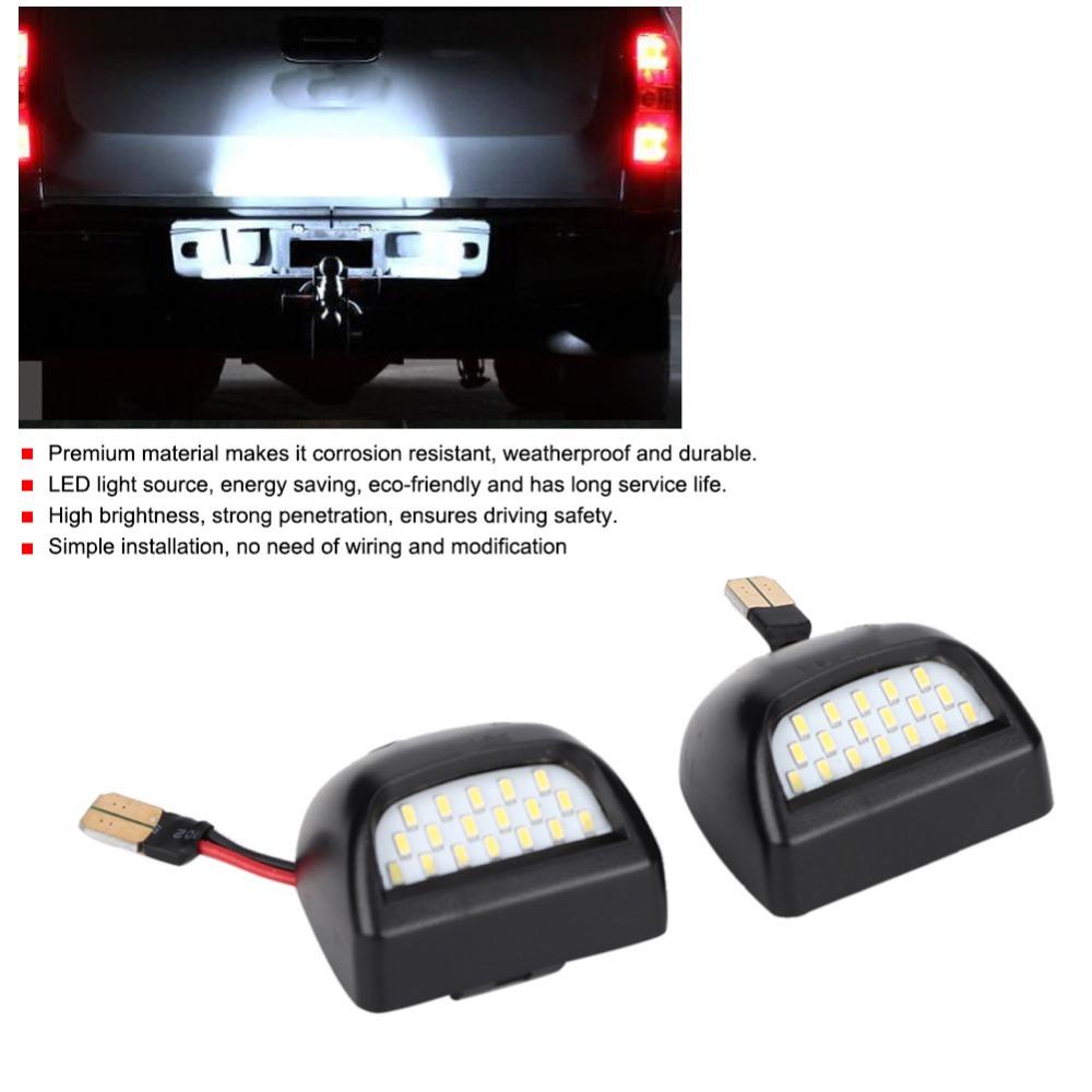 DC12V License Plate Lamp Bright Car License Lamp Durable License Plate Light  For Ford