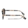 Burberry Vintage Check Graphic Print Acetate Irregular Sunglasses Kids Multicolor