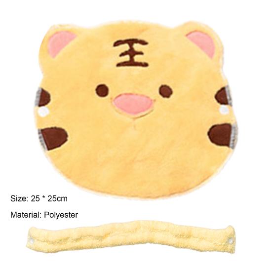 Moisturizing Facial Towel Animal Pattern Breathable Polyester Relieves Irritation Spa Facial Towel for