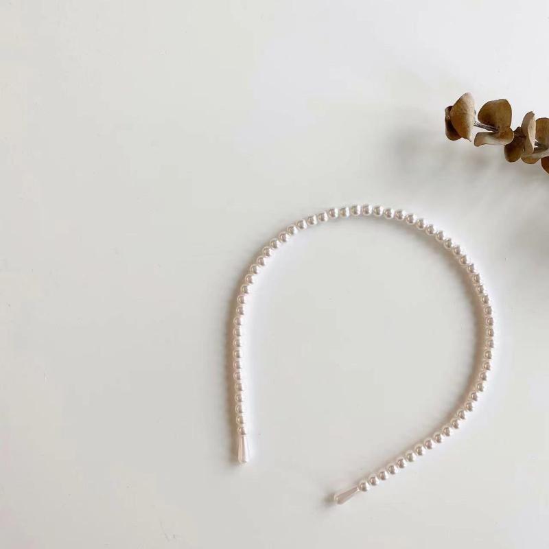 Korean Beads Imitation Pearl Hair Hoop Fashion Sweet Chic Headbands Ornaments