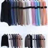 Basic Plain Hooded Sweatshirt Men Women 360g Cotton Loose Fit Casual Streetwear