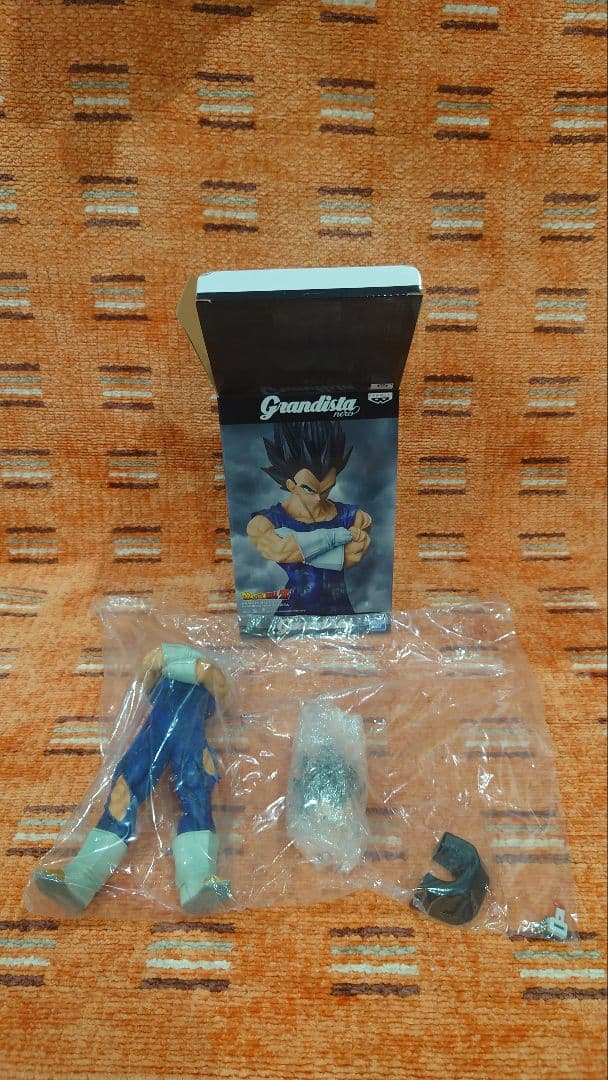 

[USED] Dragon Ball Figure Vegeta Black Hair Overseas Limited Edition, Overseas Official Version