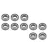 10pcs 698ZZ Double Shielded Miniature Steel Ball Bearings 8x19x6 Mm