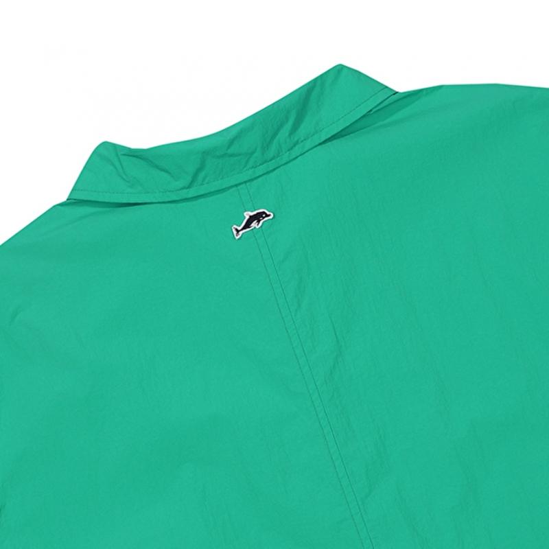 Bbc Earth Short Sleeve Snap Anorak  Green 