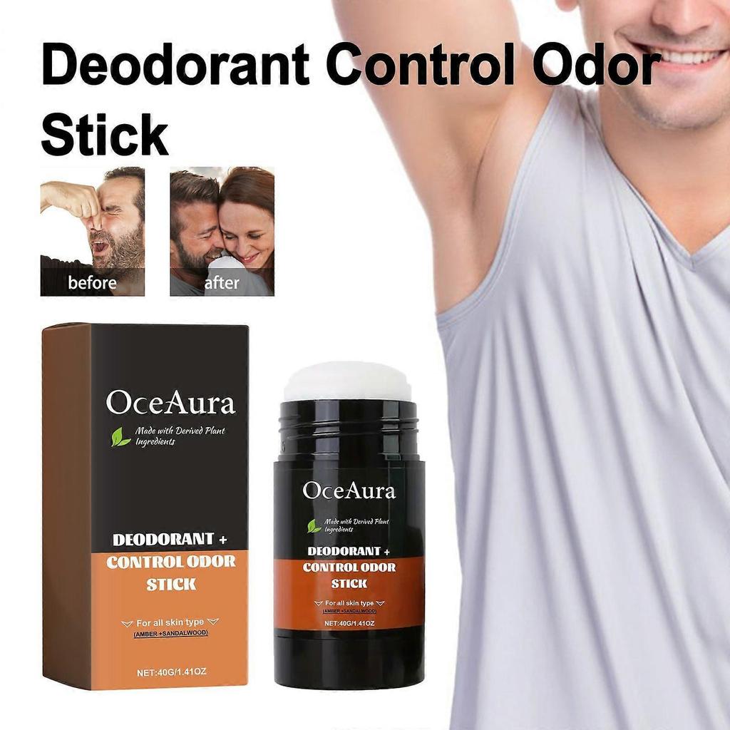 Oceaura Achsel-Deo-Stick ist kompakt und tragbar. Es kann Körpergeruch unter den Achseln wirksam reduzieren und hinterlässt einen langanhaltenden Duft An