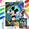 Digital Oil Painting Art Painting Adventure Forest Cartoon Handmade Diy Home Decorations