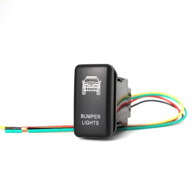 Turuncu Işık Araba Hoparlör Korna Anahtarı Basma Düğmesi Telli Toyota Land Cruiser Hilux Prado 120 FJ CRUISE LC76 REIZ 2006-2009