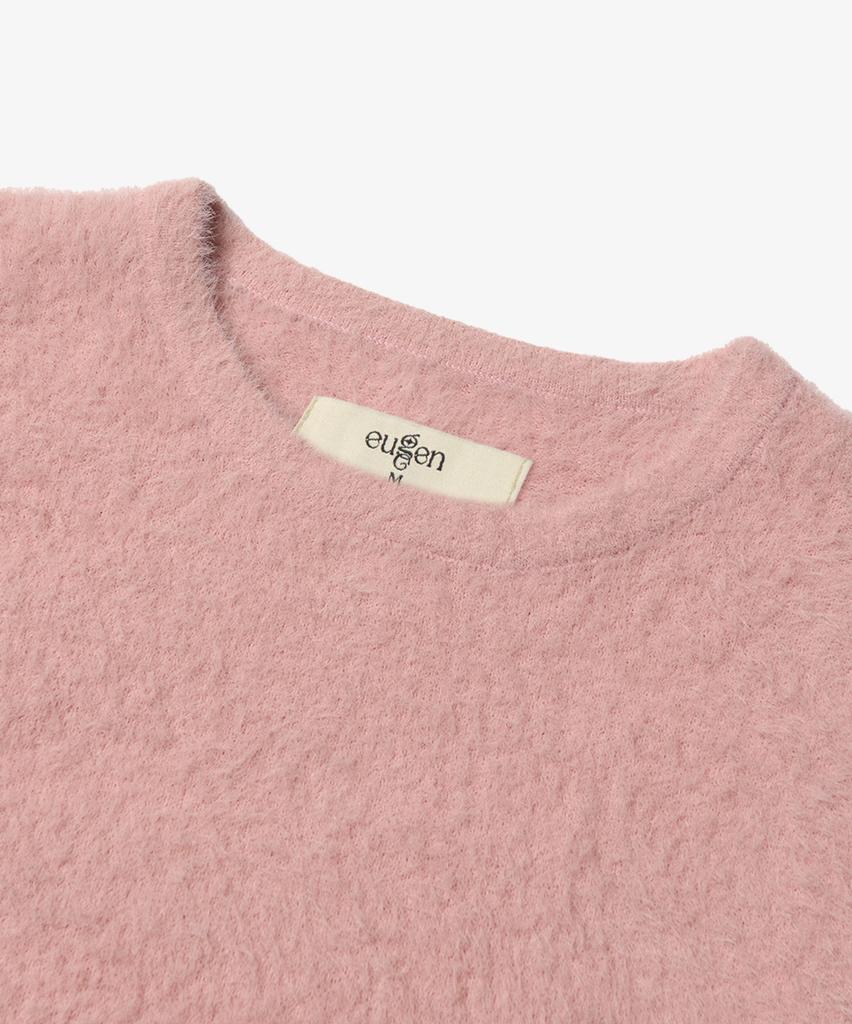 Yujen Soft Round Half Knit_Dust Pink