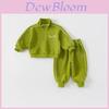 Childrens Hoodie And Pants Set With Polyester Fabric For Play And School