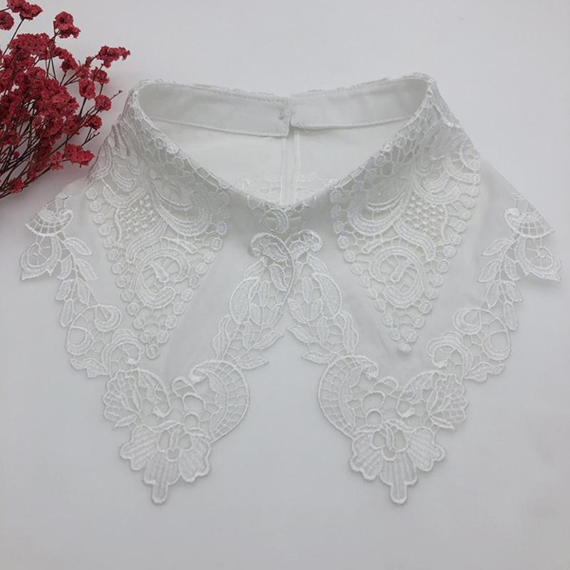 Perfect Match 652F Polyester Women Detachable Fake Collar False Half Shirt Blouse For Womens Girls Clothing Accessories