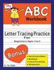 The My ABC Practice Workbook : Letter Tracing for Beginners Ages 3 To 5 Book