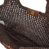 Daks Brown Raffia Twisted Mesh ShouLder Bag L Dcba6e590w3