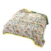 Four-layer Gauze Towel Quilt, 100% Cotton, Double-sided Blanket, Rustic Style