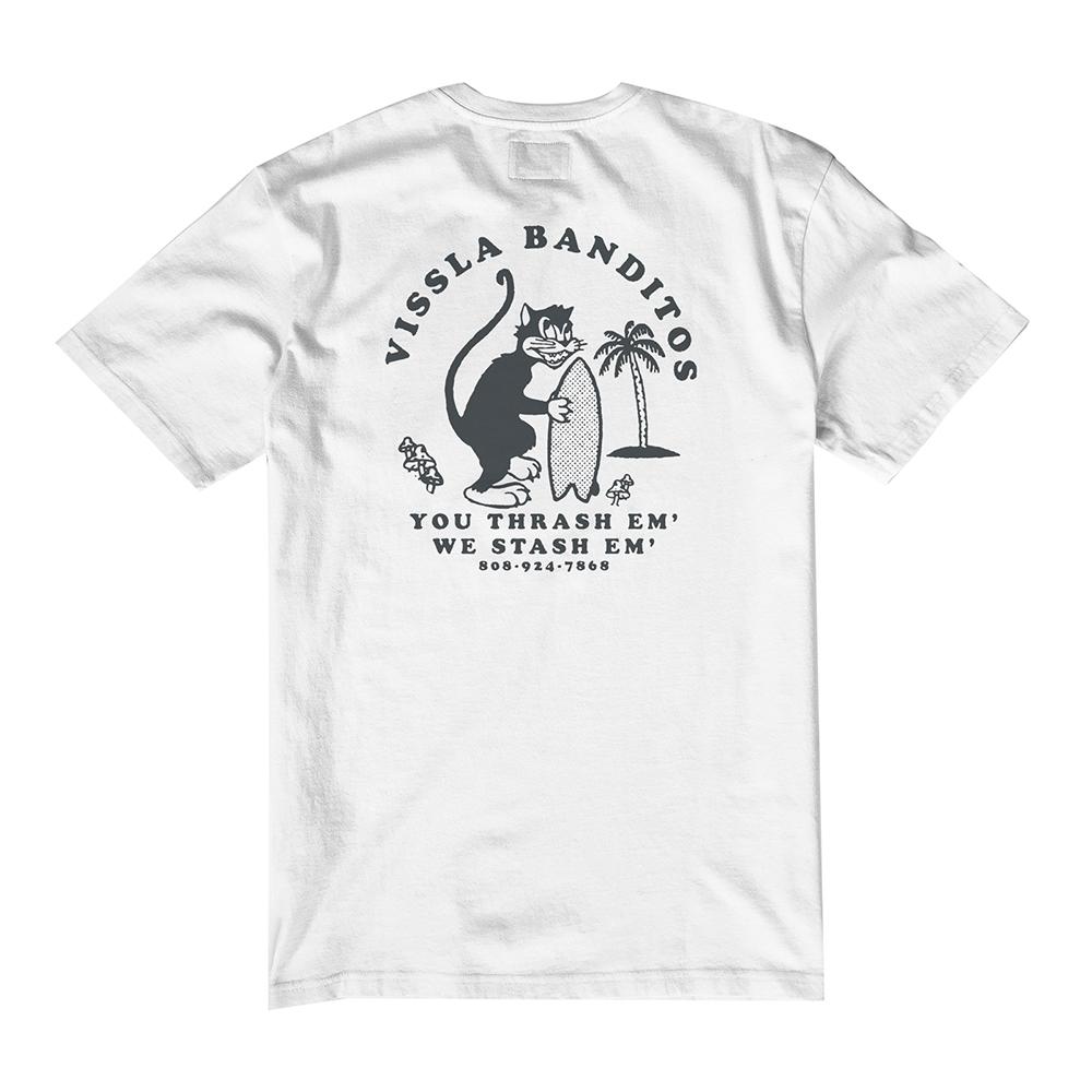 Bisla Bandito Ss Pkt Tee-Wht L(M4821Ban-Wht-L)