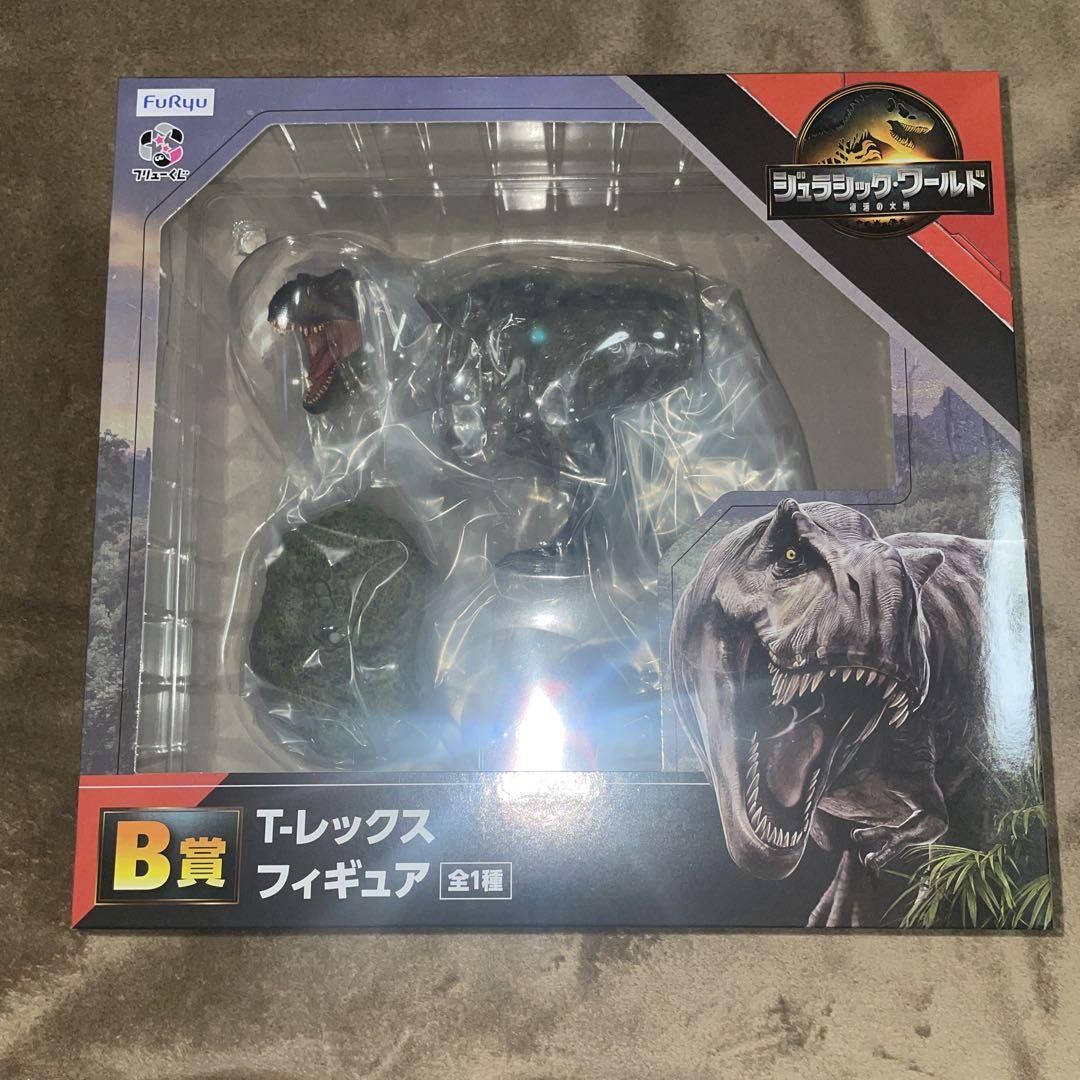 

[Б/У] Фигурка Ти-рекса по лотерее Furyu Мир Юрского периода