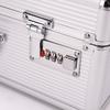 Barber Large Capacity Hair Styling Tools Storage Suitcase Makeup Organizer Shockproof Metal with Lock Suitcase Salon Tools Boxes